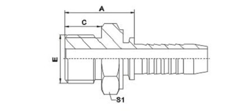 BSP Male O-Ring Seal - hydraulic hose,industrial hose-Qingdao Hyrotech ...